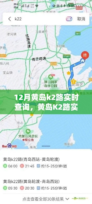 黄岛K2路实时查询系统,驾驭城市的智能出行新纪元