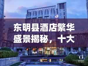 东明县酒店繁华盛景揭秘,十大酒店排名榜单全解析