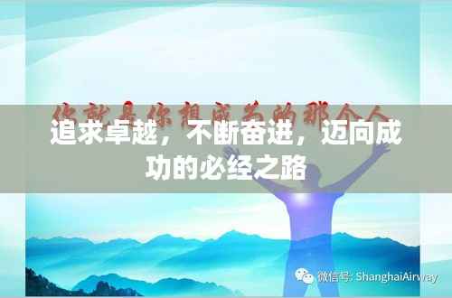追求卓越，不断奋进，迈向成功的必经之路